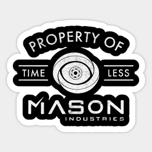 Mason Industries time travel Sticker